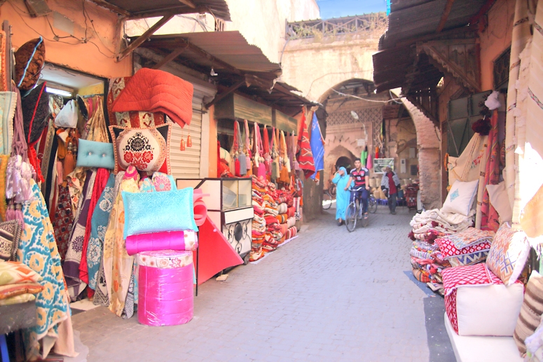 Shops in the Medina of Marrakesh