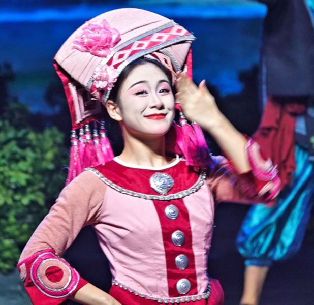 Romance Show in country village near Yangshuo, China