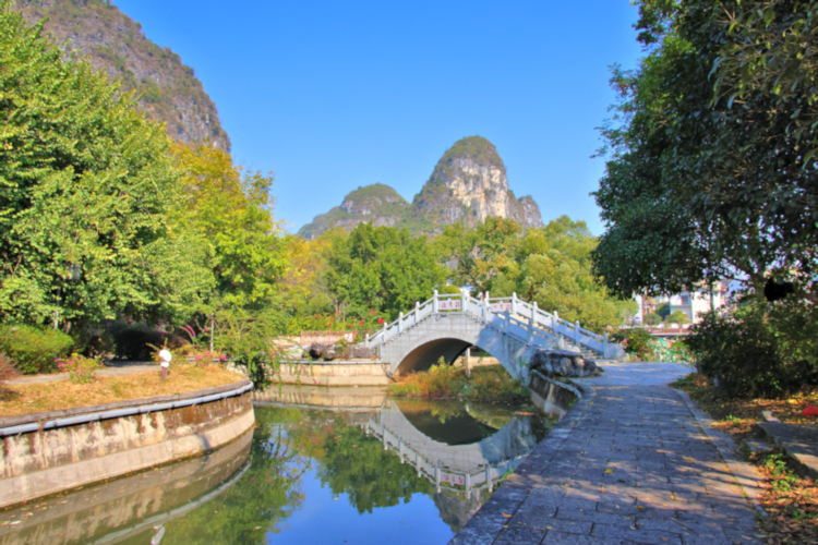 Yangshuo park, China