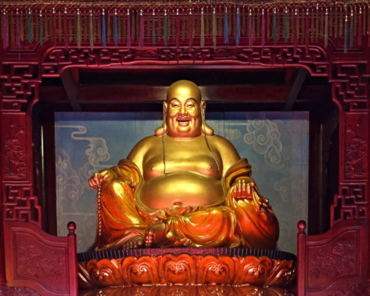 Hill Trail of Temples at Fengdu, China