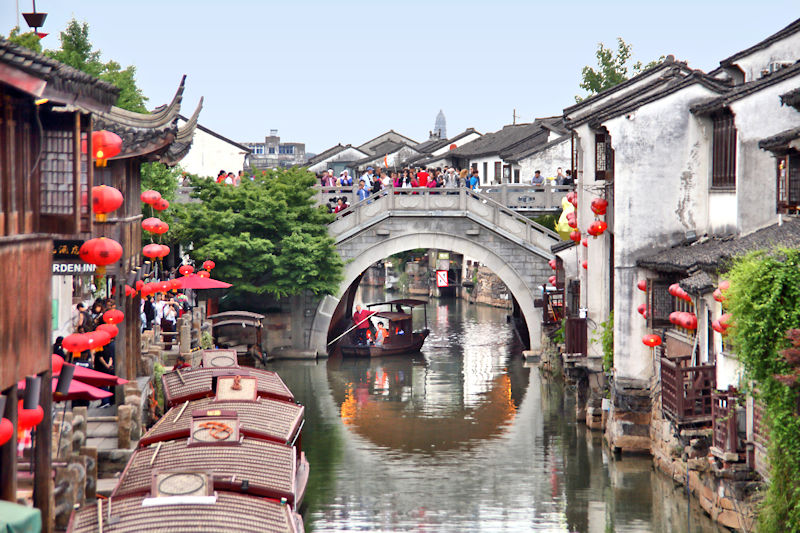 Shantang River, Suzhou, China