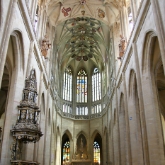 Inside St Barbara's Church, Kutna Hora, Czech Republic