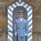 Czech Republic - Prague - Guard at the Prague Castle