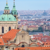 Czech Republic - Prague - Old Town in the foreground