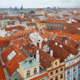 Czech Republic - Prague - Old Town in the foreground