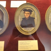 18th century portraits of Burial Society Members in the Jewish Ceremonial Hall, Prague, Czech Republic
