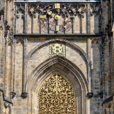 St Vitus Cathedral in the Prague Castle, Czech Republic
