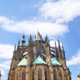 Conclusion of St Vitus Cathedral, Prague Castle, Czech Republic