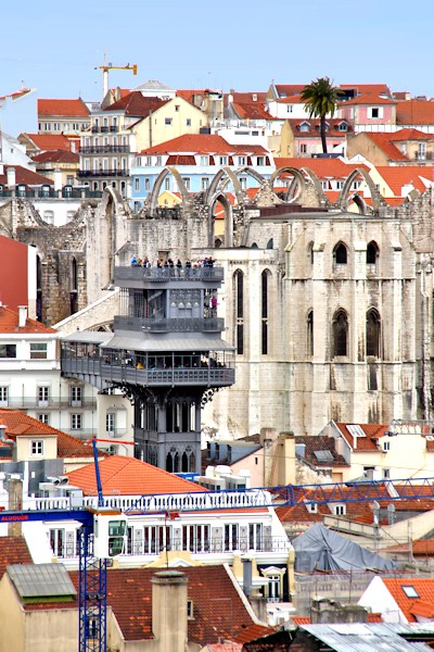 Santa Justa elevator, Alfama, Lisbon