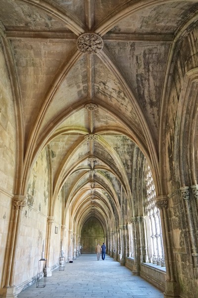 The 15th century Royal Cloisters of the Batalha Monastery