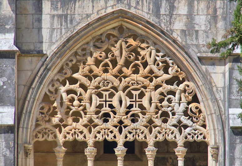 The 15th century Royal Cloisters of the Batalha Monastery