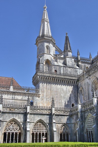 The 15th century Royal Cloisters of the Batalha Monastery