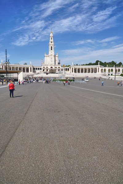 The Sanctuary of Fátima, also known as Sanctuary of Our Lady of Fátima, is a group of Catholic religious buildings and structures in the civil parish of Cova da Iria in the municipality of Ourém, in the Santarém District of central Portugal