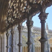 The 15th century Royal Cloisters of the Batalha Monastery