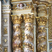 Inside the Church of Nazaré