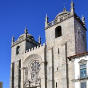 The current Cathedral of Porto underwent construction around 1110 under the patronage of Bishop Hugo and was completed in the 13th century, but there is evidence that the city has been a bishopric seat since the Suevi domination in the 5th-6th centuries.