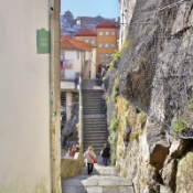  In the old quarter of Porto, Portugal
