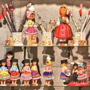 Dolls seem to popular in the shops