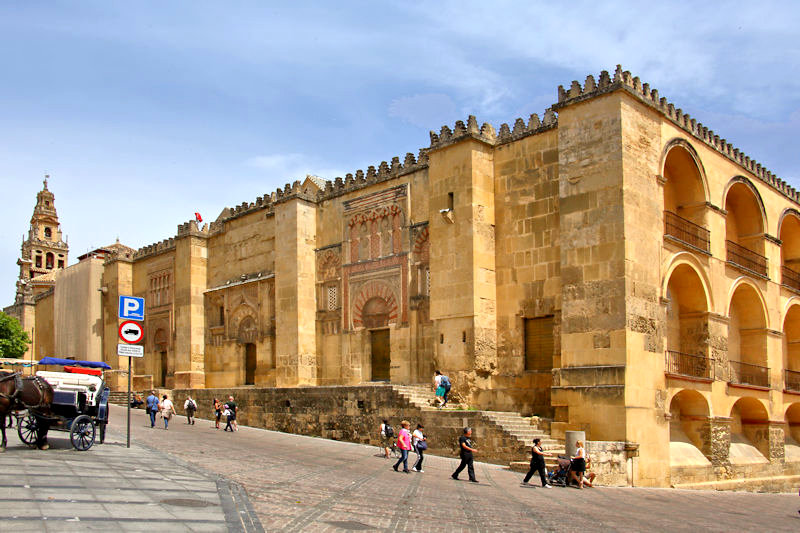Grand Mosque with the Cordoba Cathedral, Spain