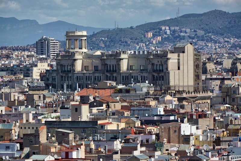 Barcelona cityscape, Spain