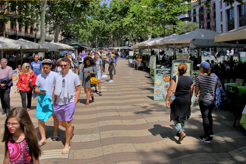 La Rambla, Barcelona, Spain