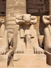 The Temple of Karnak, Luxor, Egypt