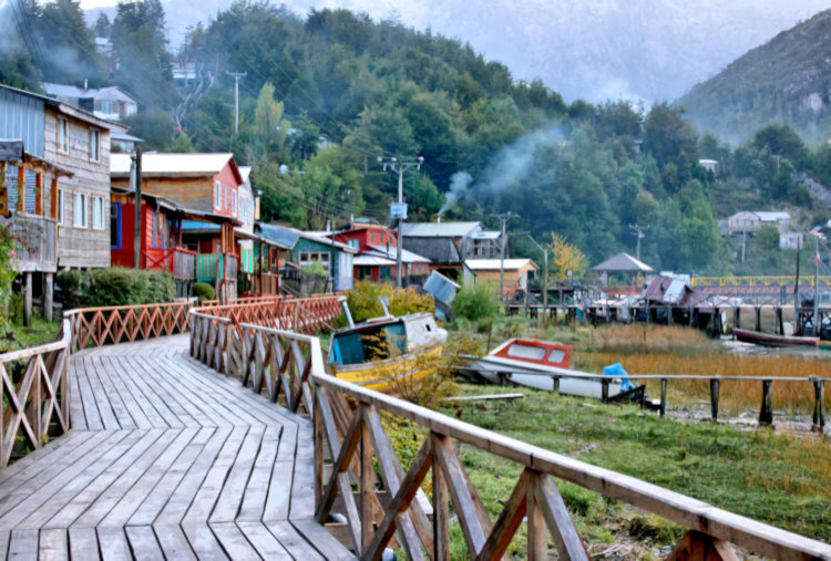 Caleta Tortel Village, Chile