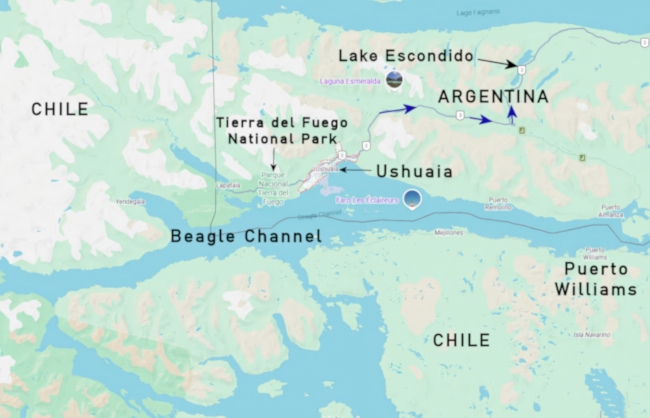 Ushuaia area - patagonia